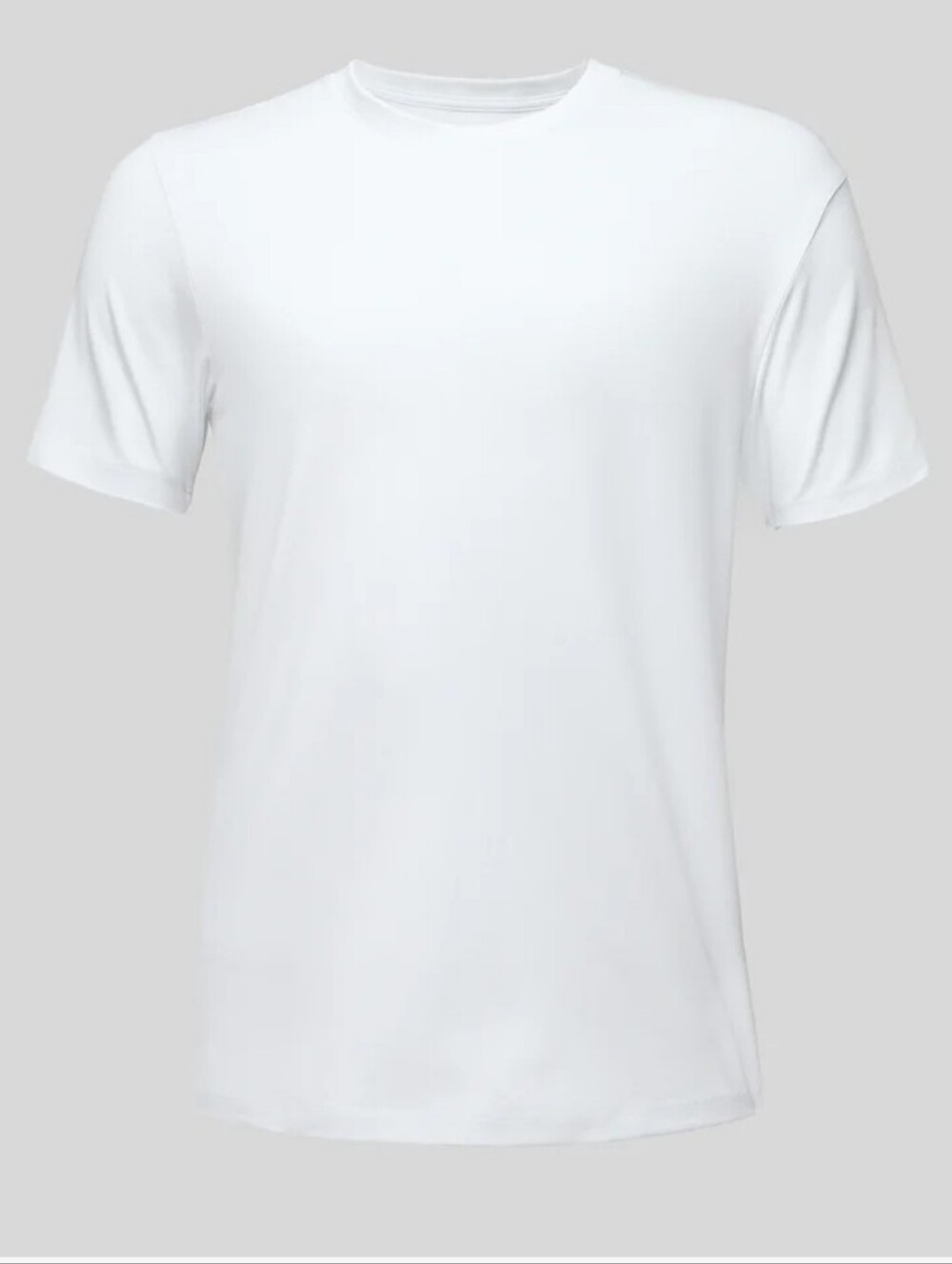 MANMADE THE T-SHIRT white Cotton Knit Logo Men's 3XL Crew Neck Short Sleeve.